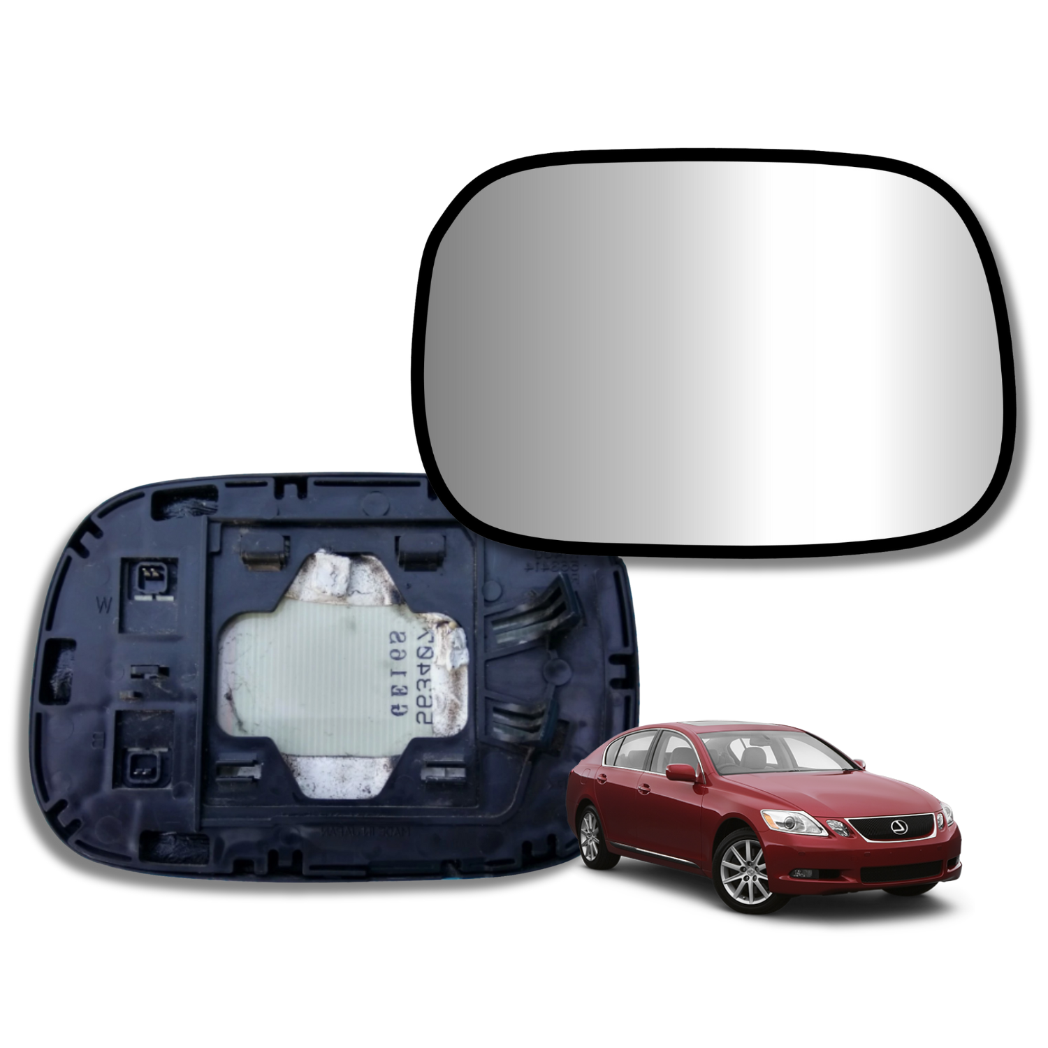 Espejo retrovisor Original Lexus GS 2007-2011 - AutoVidriosRobin