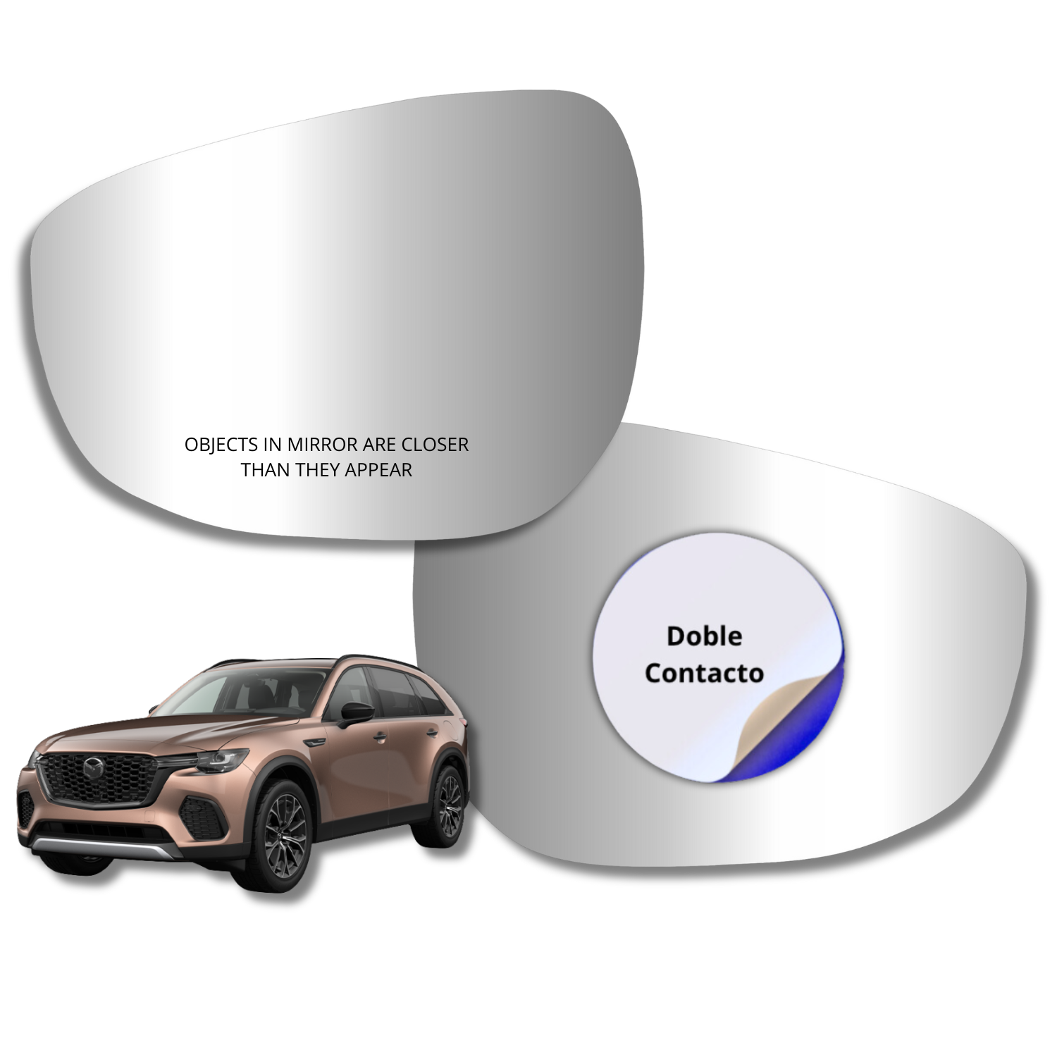 Espejo retrovisor Alternativo Panorámico c/Sensor Mazda cx70 2023-2025 - AutoVidriosRobin