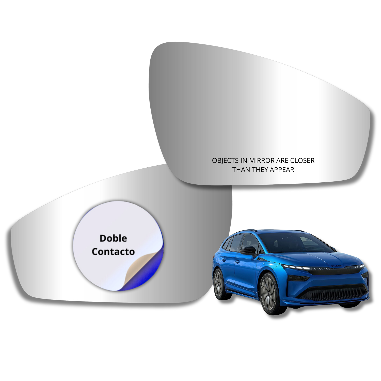 Espejo retrovisor Alternativo Panorámico Skoda KamiQ 2020-2024 - AutoVidriosRobin