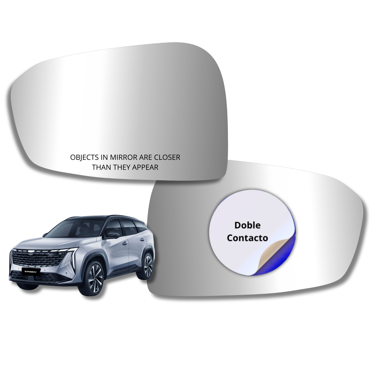 Espejo retrovisor Alternativo Panorámico Geely Starray 2024-2027 - AutoVidriosRobin