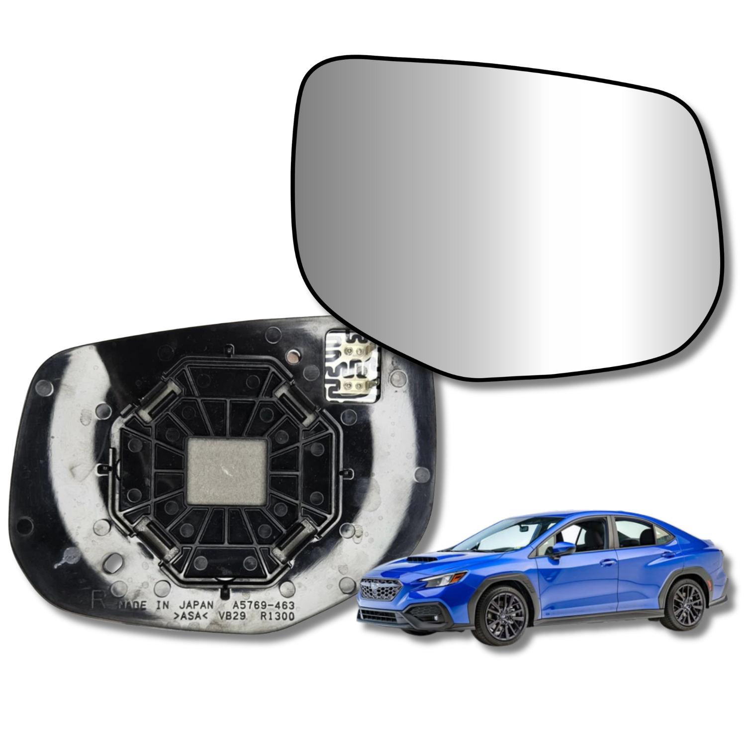Espejo retrovisor Original Subaru WRX 2023-2025 - AutoVidriosRobin