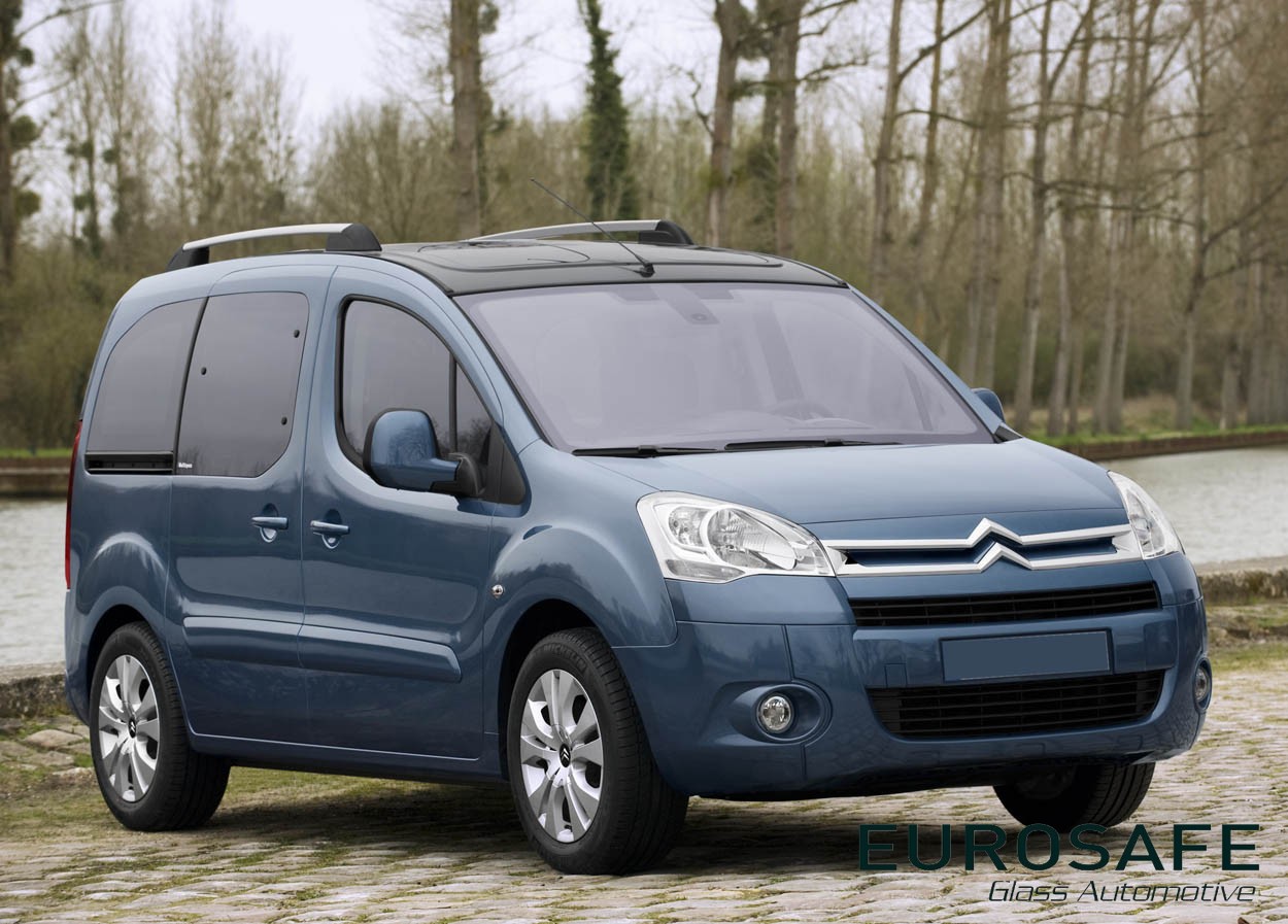Vidrio Puerta Delantera Citroen Berlingo/partner 2Perf 2011 Verde