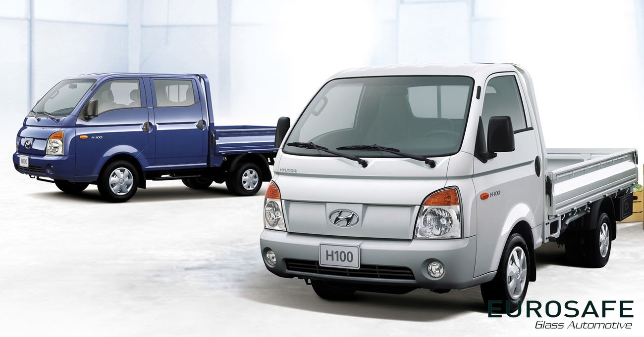 Vidrio Puerta Delantera Hyundai H100/porter 2Perf 2005 Verde
