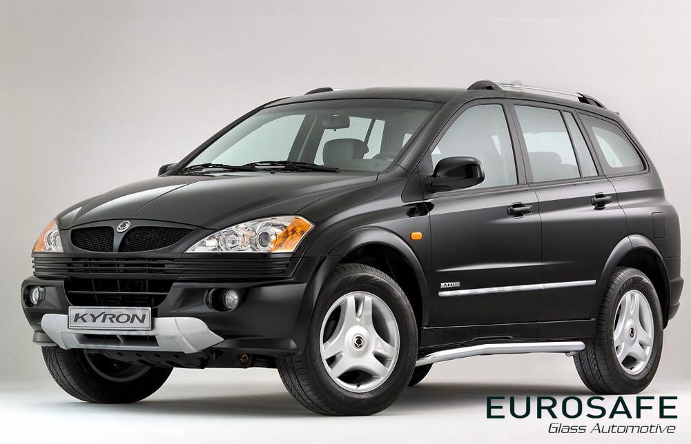 Vidrio Puerta Delantera Ssangyong Actyon Sport/kyron 4P 2006 Verde