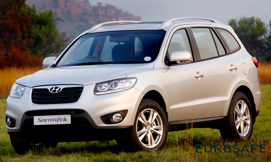 Vidrio Puerta Trasera Hyundai Santa FE Suv 5P 2006 Verde