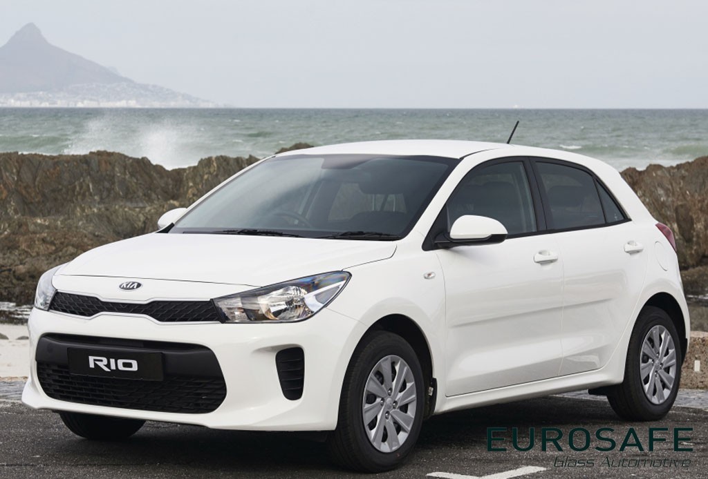 Vidrio Puerta Trasera Kia Rio 5 5P 2017 Verde - AutovidriosRobin