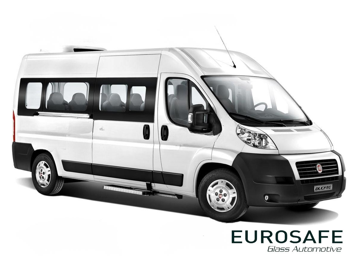 Vidrio Puerta Delantera Peugeot Boxer/ducato/jumper 2Perf 2007 Verde
