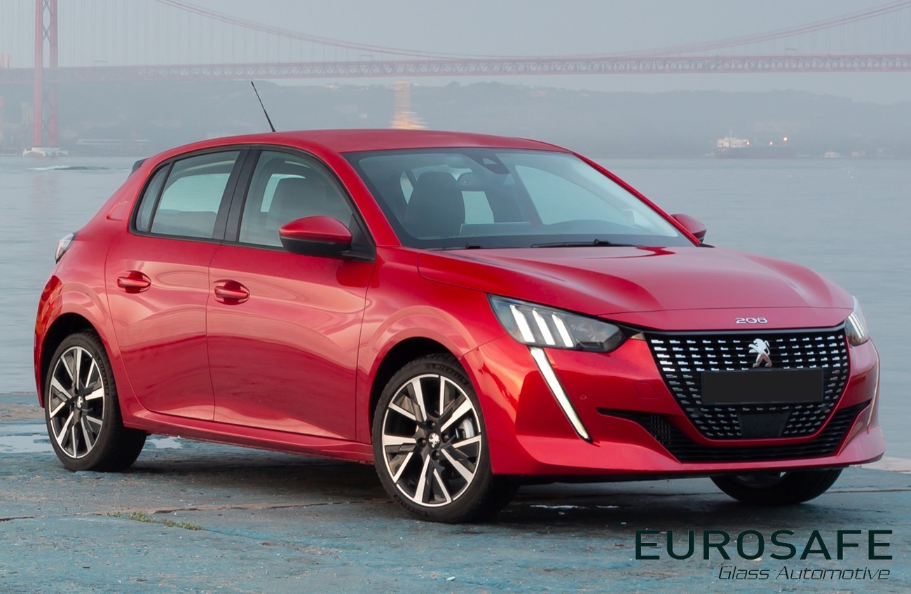 Vidrio Puerta Trasera Peugeot 208 /opel Corsa 5P 2Perf 2019 Verde