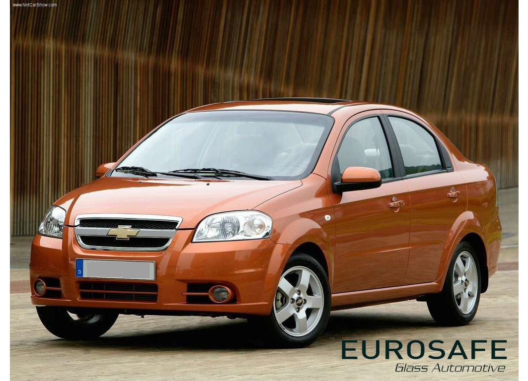 Vidrio Puerta Delantera Chevrolet Aveo I/ii 4P 2Perf 2004 Verde