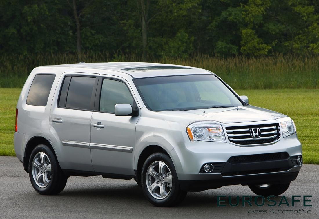 Vidrio Puerta Delantera Honda Pilot Suv 5P 2009 Verde