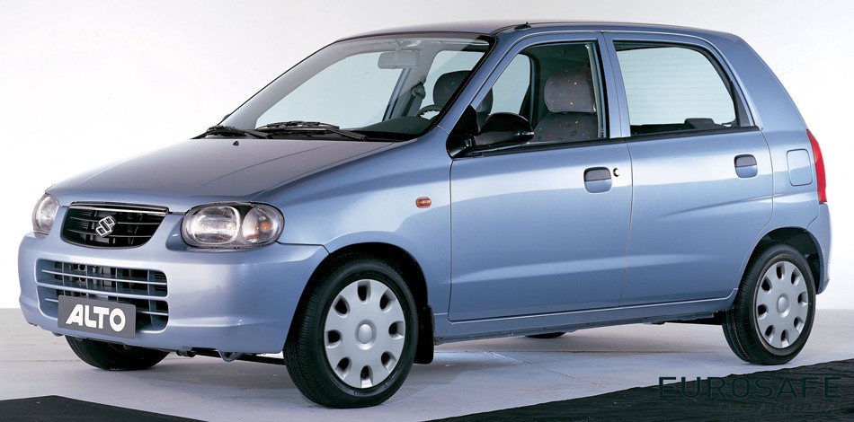 Vidrio Puerta Delantera Subaru Suzuki Alto K10 5P 2005 Verde