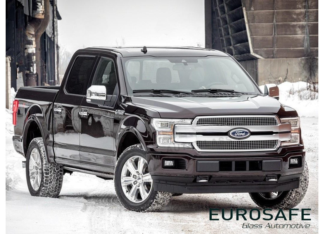 Vidrio Puerta Trasera Ford F150 4P 2Perf 2016 Verde
