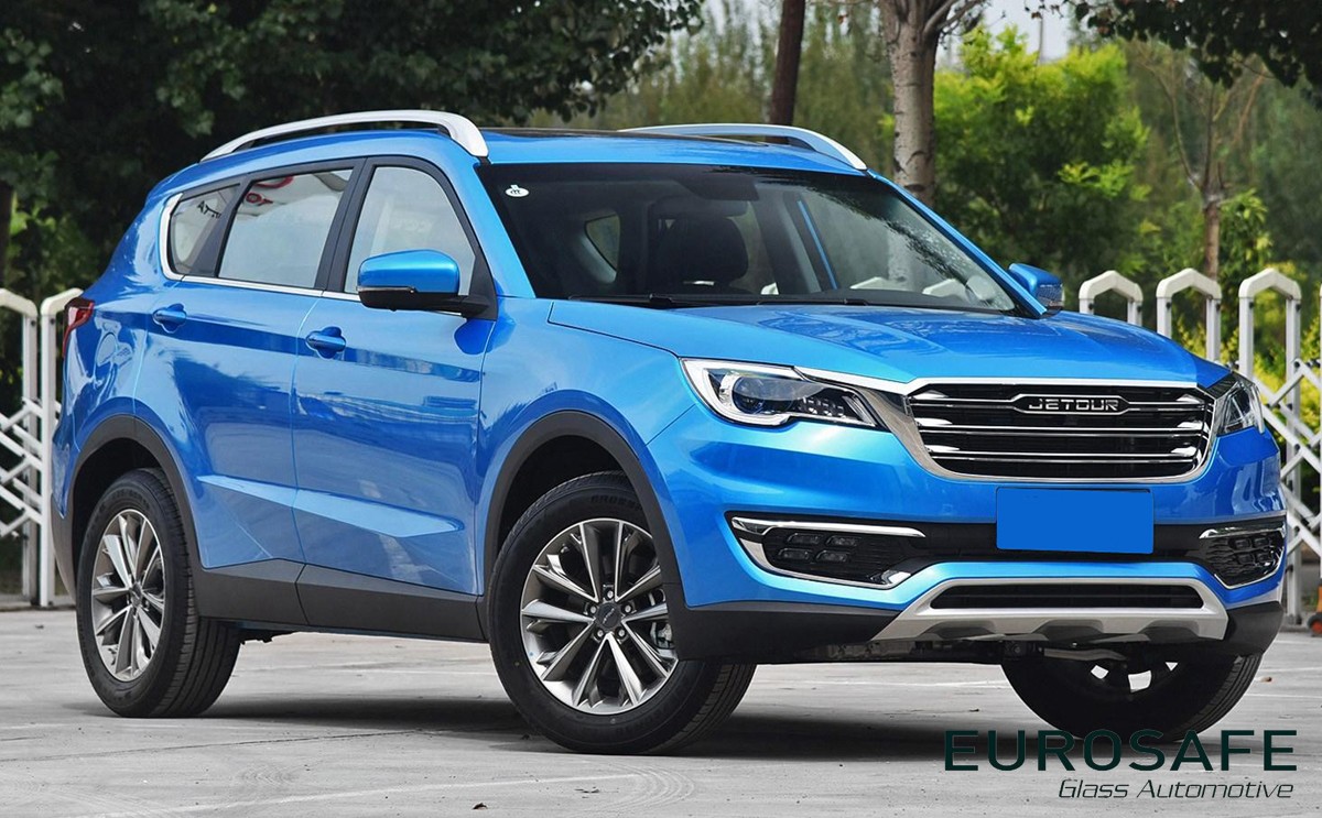 Vidrio Puerta Delantera Jetour X70 5P 2Perf 2019 Verde - AutovidriosRobin