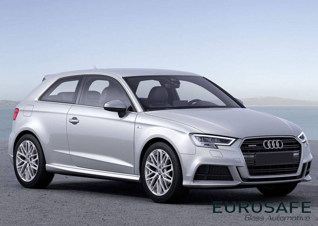 Vidrio Puerta Delantera Audi A3 5P 2Perf 2012 Verde