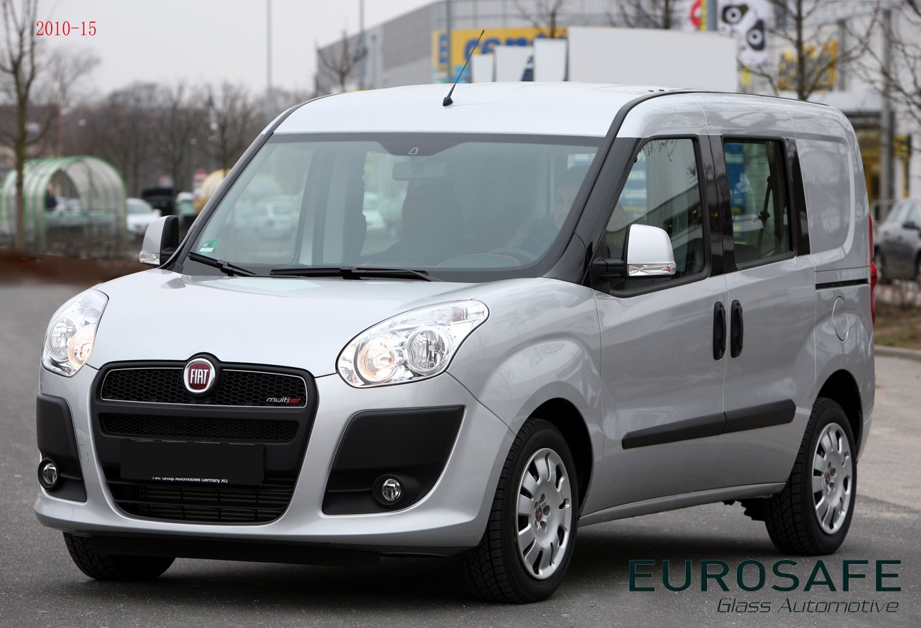 Vidrio Puerta Delantera Fiat Doblo/maxy 2Perf 2011 Verde