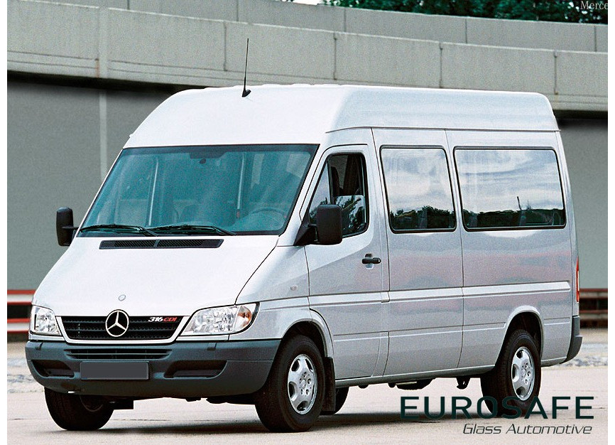Vidrio Puerta Delantera Mercedes Benz Sprinter 1997 Verde