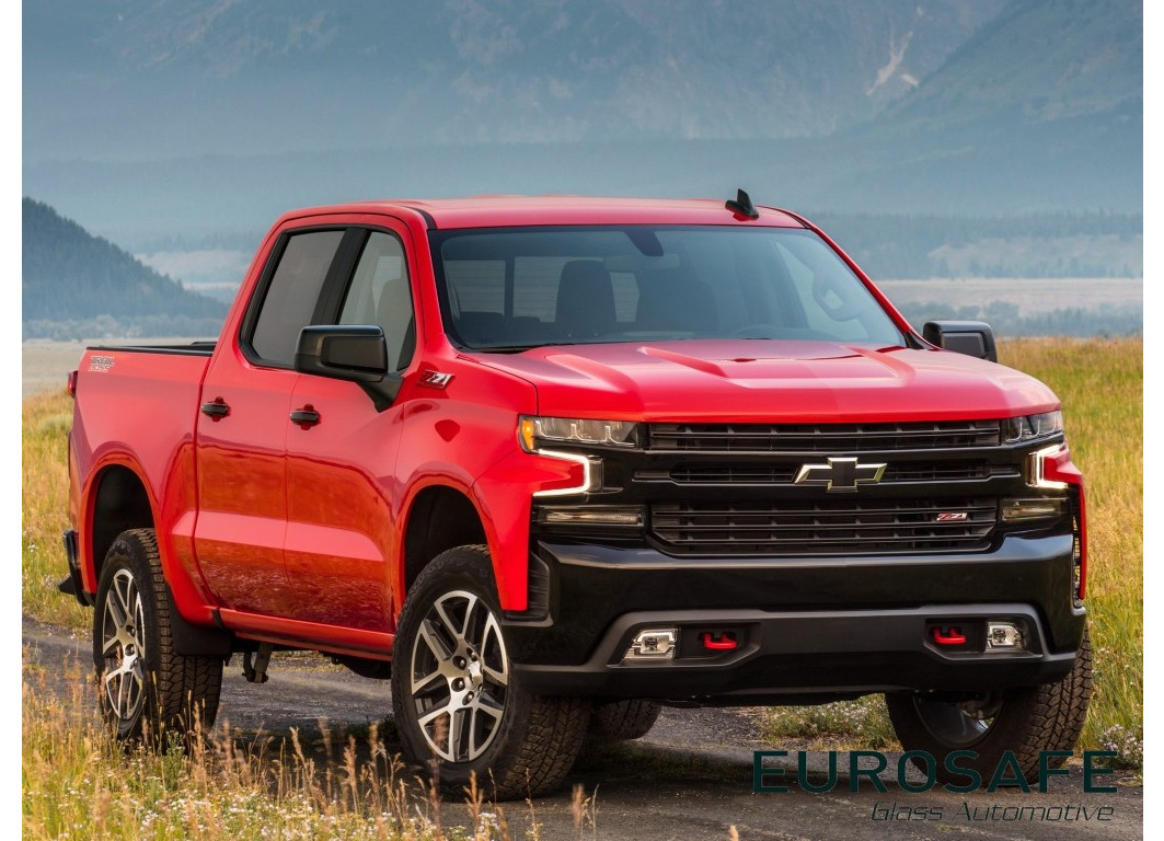 Vidrio Puerta Trasera Chevrolet Silverado Larga 4P 2Perf 2019 Privada