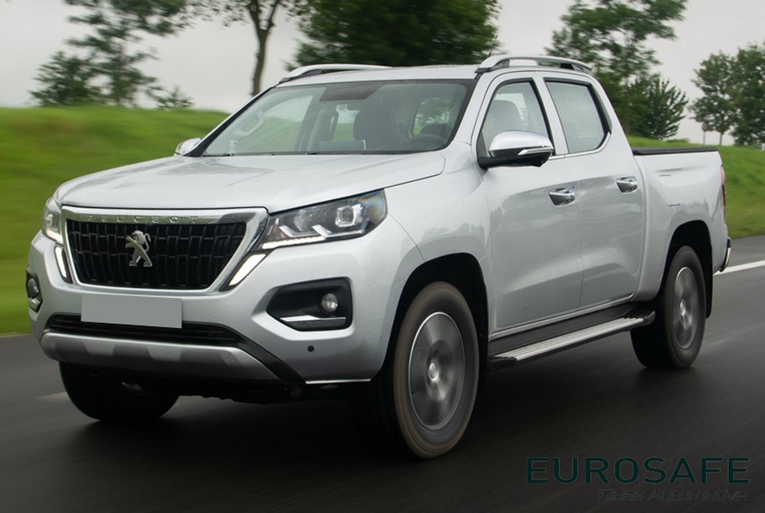 Vidrio Puerta Trasera Peugeot Landtreck/changan Hunter 4P 2021 Verde
