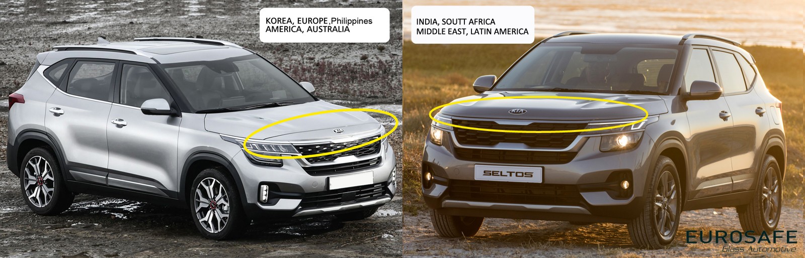 Vidrio Puerta Trasera Kia Seltos 5P 2020 Verde