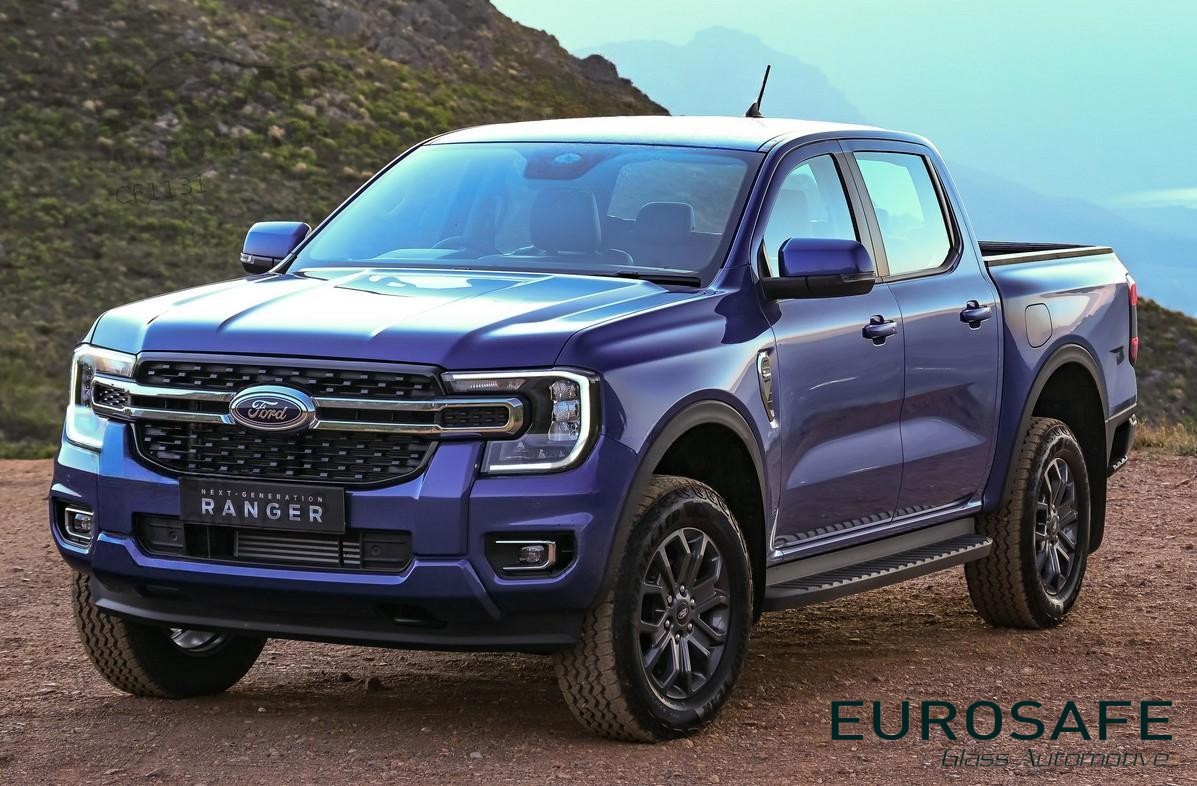 Vidrio Puerta Delantera Ford Ranger 4P 2Perf 2022 Verde