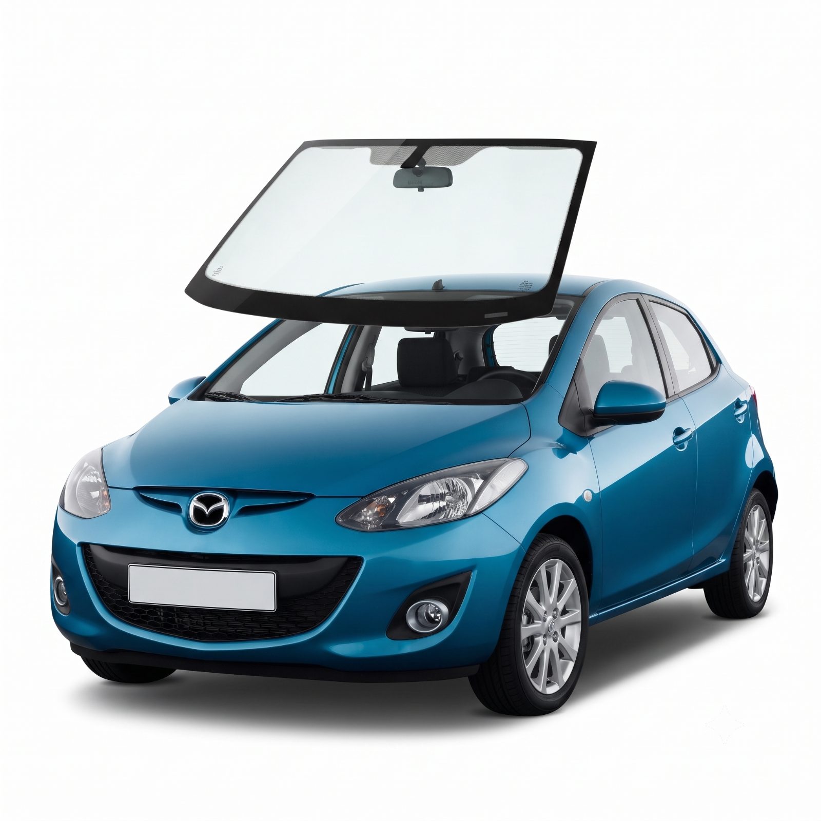 Parabrisas Mazda 2 4P/5P C/Mol 2007-2014 - AutoVidriosRobin