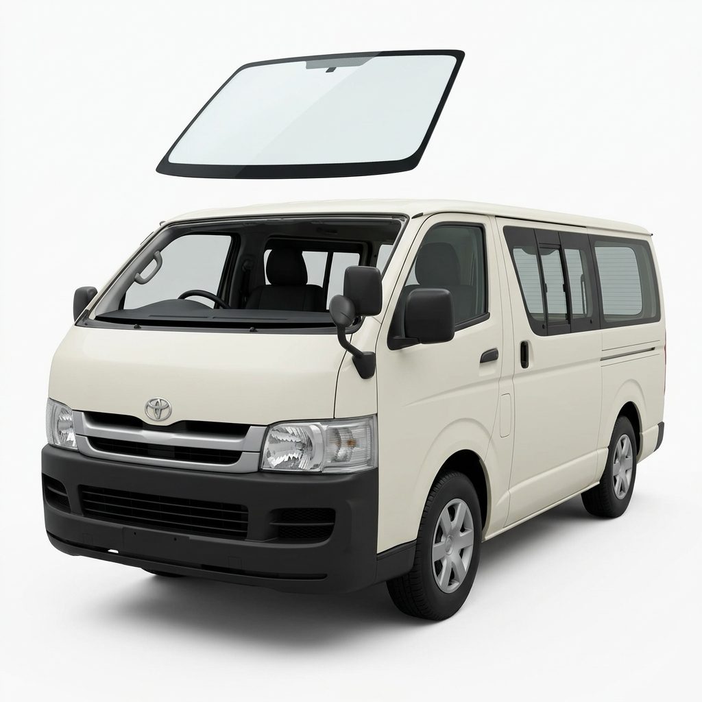 Parabrisas Toyota Hiace Wide/Foton K1 2006-2013 - AutoVidriosRobin