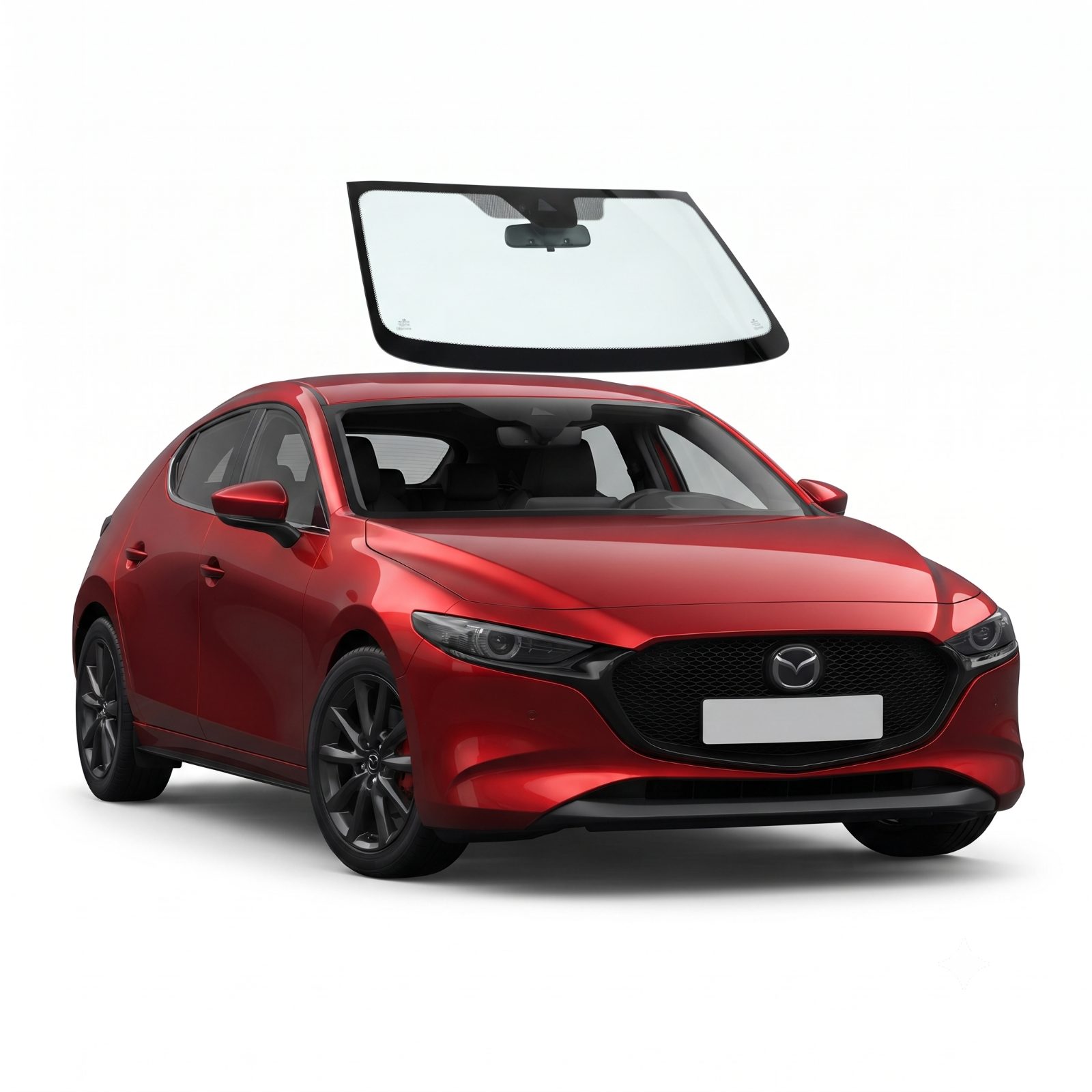 Parabrisas Mazda 3 C/Sen C/Cam C/Mol 2019-2026 Deg - AutoVidriosRobin