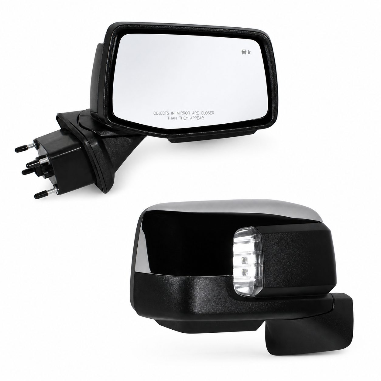 Retrovisor completo Chevrolet Silverado 2019-2026 Eléctrico c/Intermitente