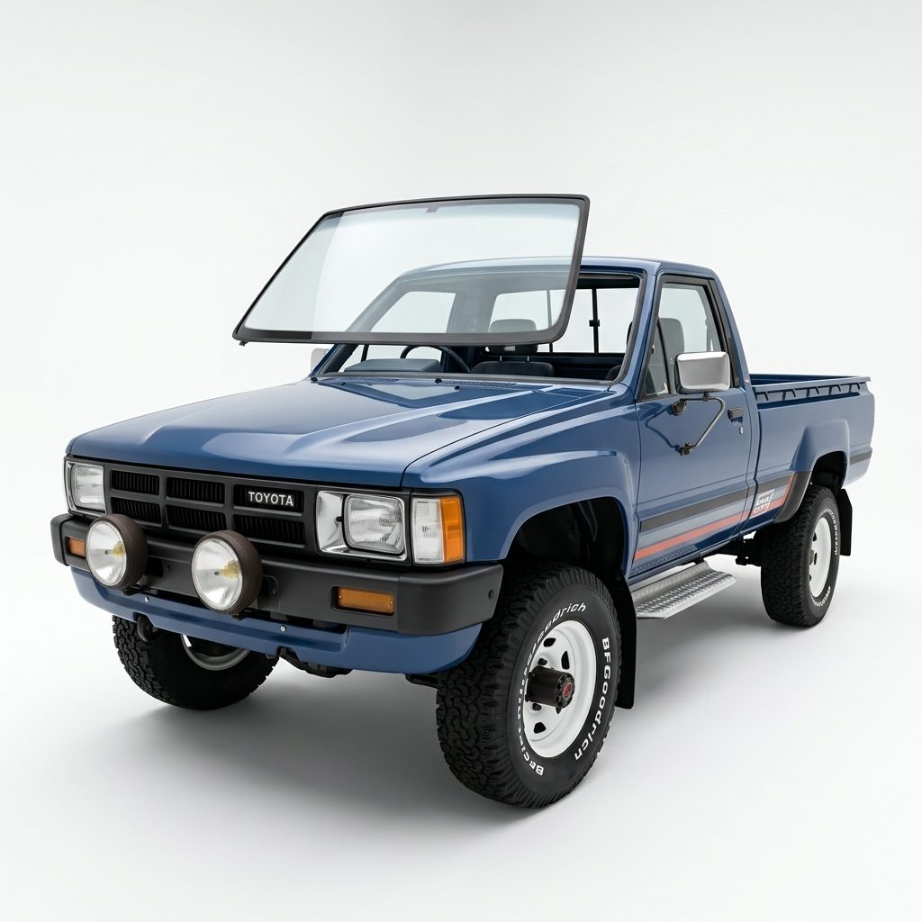Parabrisas Toyota Hilux C/Ant C/44X43 C/Sop 4P 1983-1988 - AutoVidriosRobin