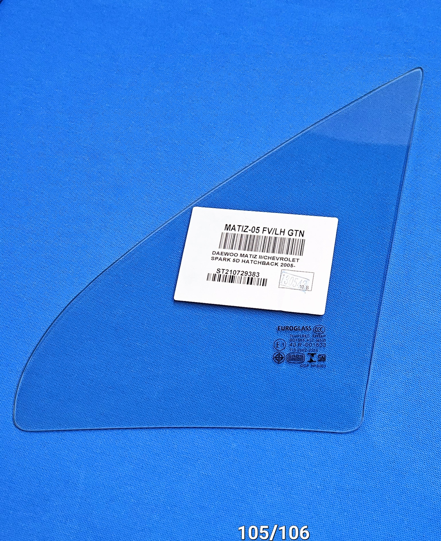 Aleta Delantera Chevrolet Spark LT 5P 2005-2013 - AutoVidriosRobin