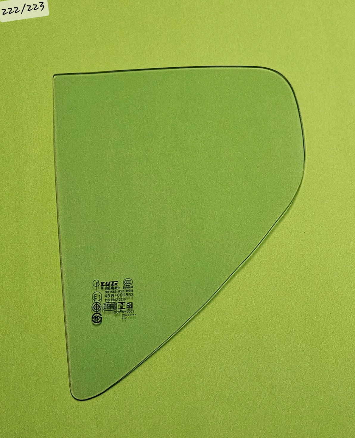 Aleta Trasera Suzuki Celerio 2009-2015 Verde - AutoVidriosRobin