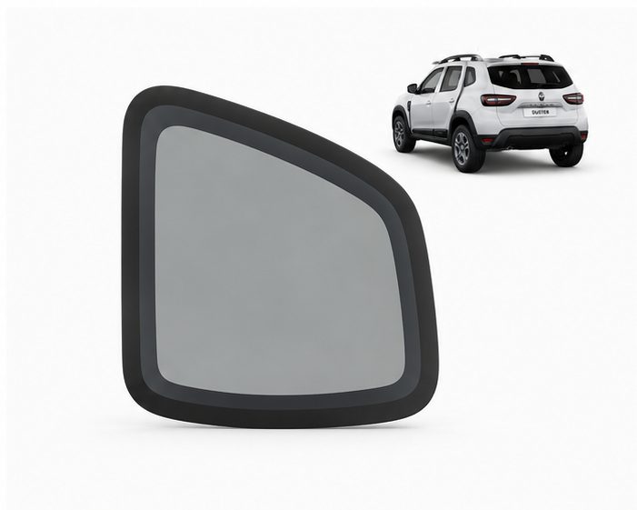 Vidrio Lateral Trasero Renault Duster 5P 2008-2020 Verde - AutoVidriosRobin