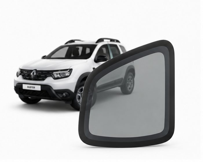Vidrio Lateral Trasero Renault Duster 5P 2008-2020 Verde - AutoVidriosRobin