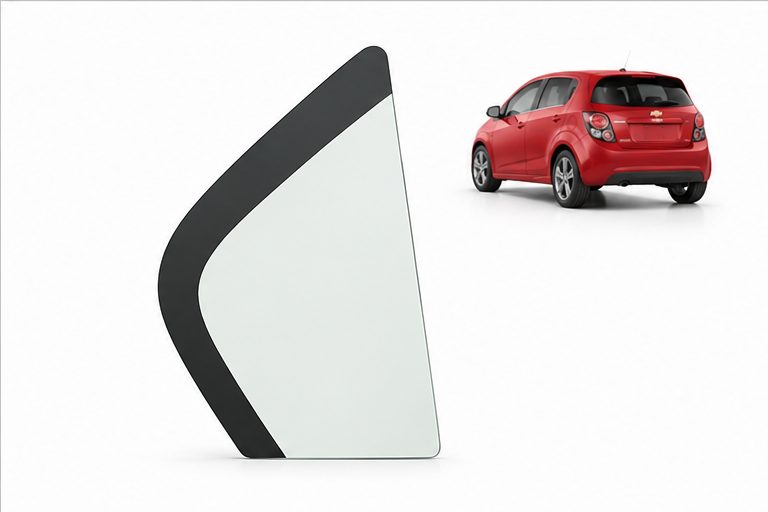 Vidrio Aleta Trasera Chevrolet Sonic 4P 2012-2020 Verde - AutoVidriosRobin
