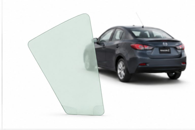 Vidrio Aleta Trasera Mazda 2 4P 2007-2014 Verde - AutoVidriosRobin