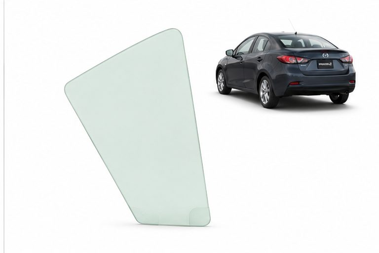 Vidrio Aleta Trasera Mazda 2 4P 2007-2014 Verde - AutoVidriosRobin