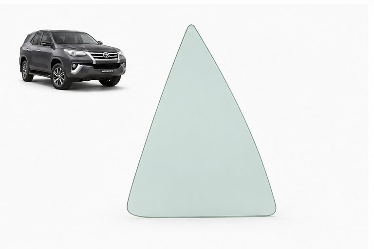 Vidrio Aleta Trasera Toyota Fortuner 5P 2016-2026 Verde - AutoVidriosRobin