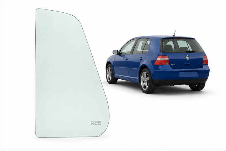 Vidrio Aleta Trasera VW Golf A4 5P 1999-2007 Verde - AutoVidriosRobin