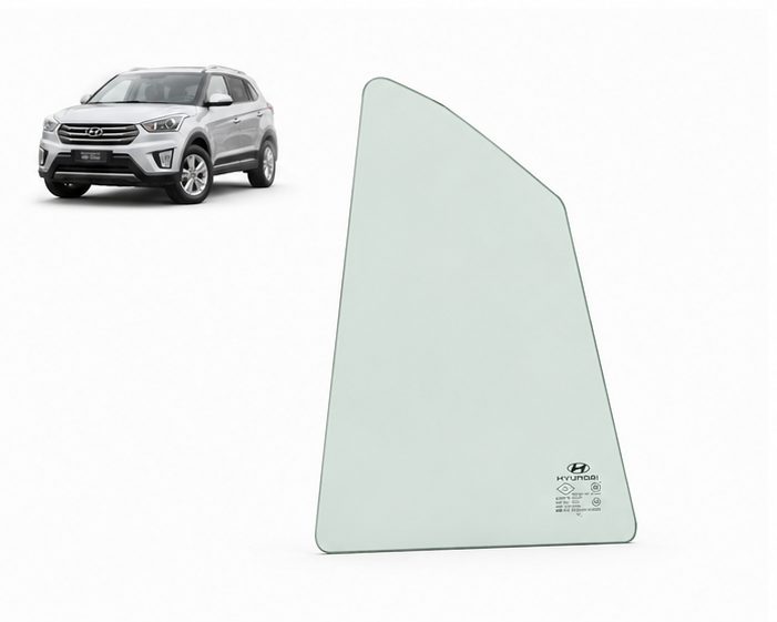 Vidrio Aleta Trasera Hyundai Creta 5P 2017-2020 Verde - AutoVidriosRobin