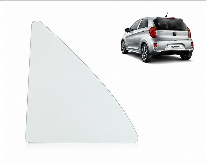 Vidrio Aleta Trasera Kia Morning 5P 2011-2016 Verde - AutoVidriosRobin
