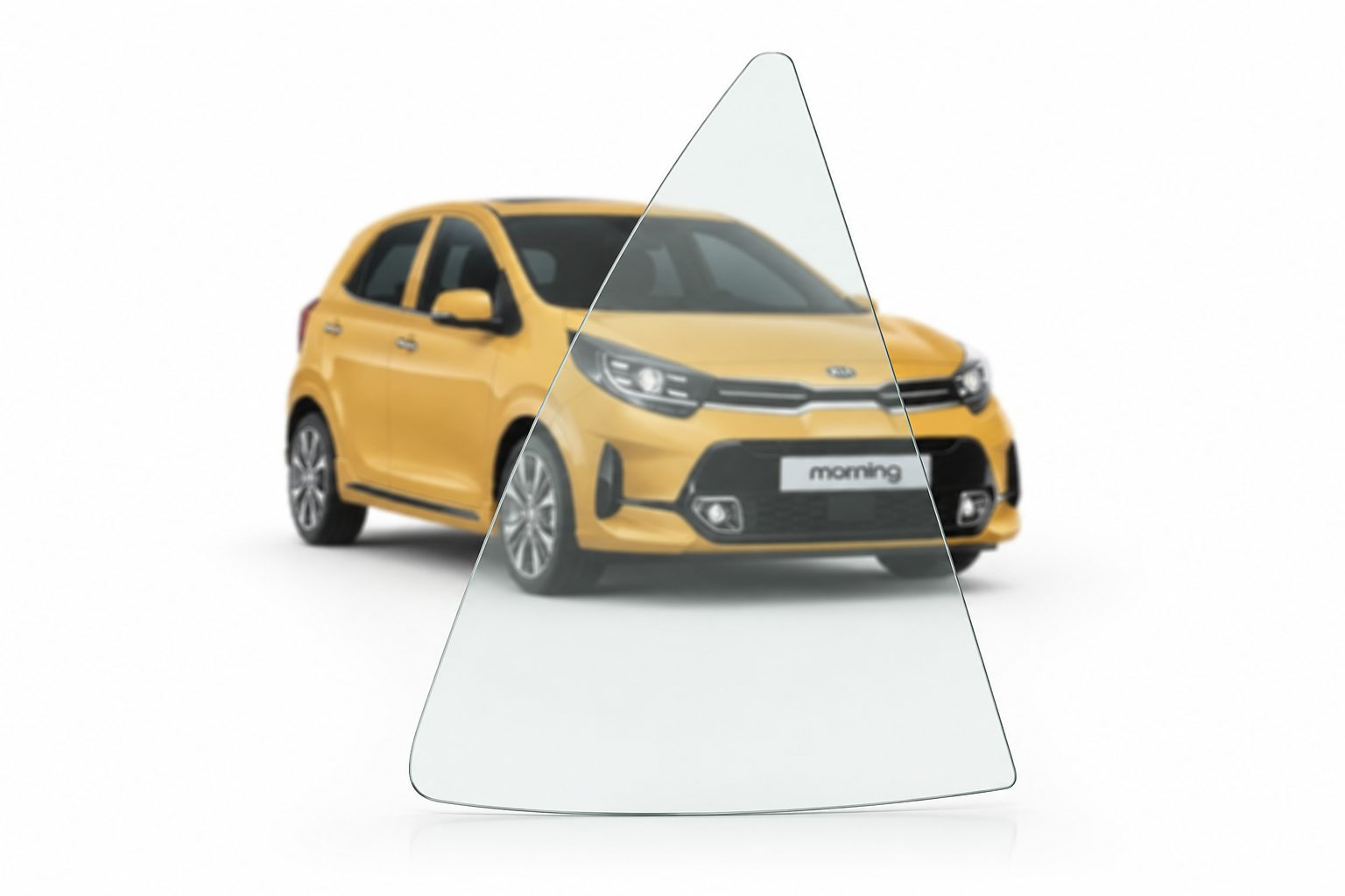 Vidrio Aleta Trasera Kia Morning 5P 2017-2023 Verde - AutoVidriosRobin