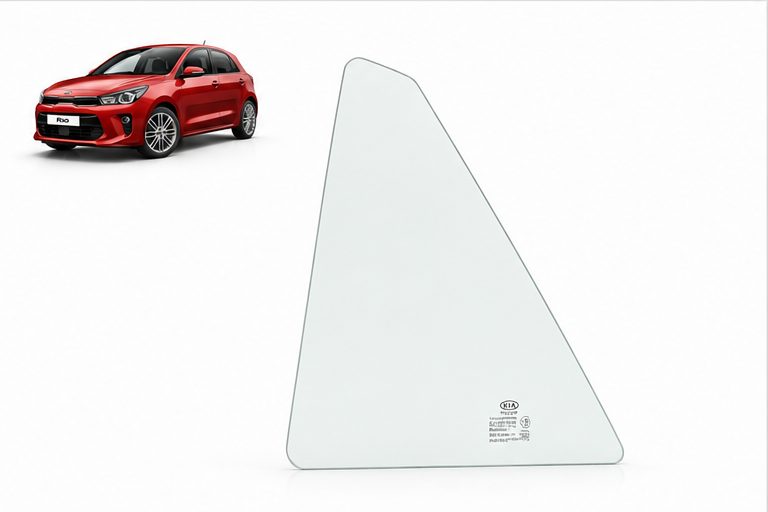 Vidrio Aleta Trasera Kia Rio 4 4P 2017-2023 Verde - AutoVidriosRobin