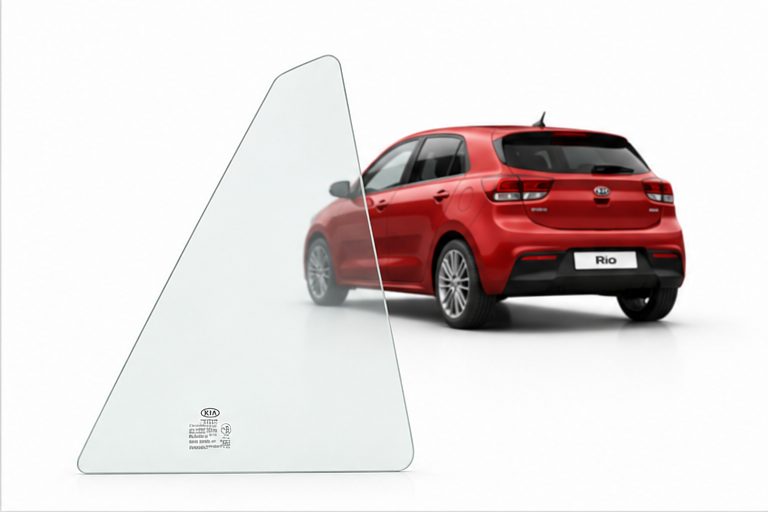 Vidrio Aleta Trasera Kia Rio 4 4P 2017-2023 Verde - AutoVidriosRobin