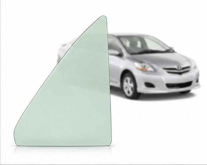 Vidrio Aleta Trasera Toyota Yaris 4P 2006-2012 Verde - AutoVidriosRobin