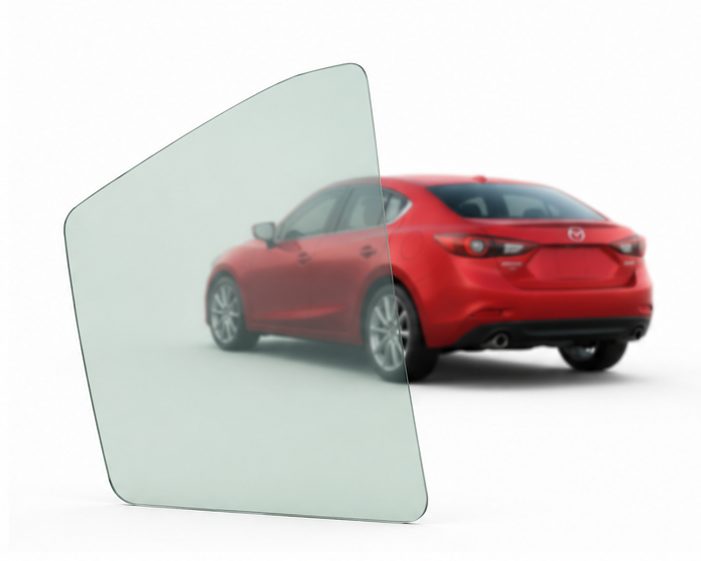 Vidrio Aleta Trasera Mazda 3 4P 2014-2018 Verde - AutoVidriosRobin
