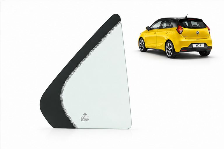 Vidrio Aleta Trasera MG 3 5P 2011-2016 Verde - AutoVidriosRobin