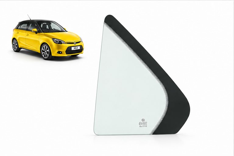 Vidrio Aleta Trasera MG 3 5P 2011-2016 Verde - AutoVidriosRobin