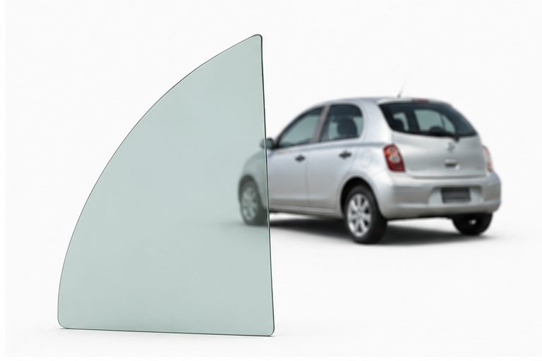 Vidrio Aleta Trasera Nissan March 5P 2010-2026 Verde - AutoVidriosRobin