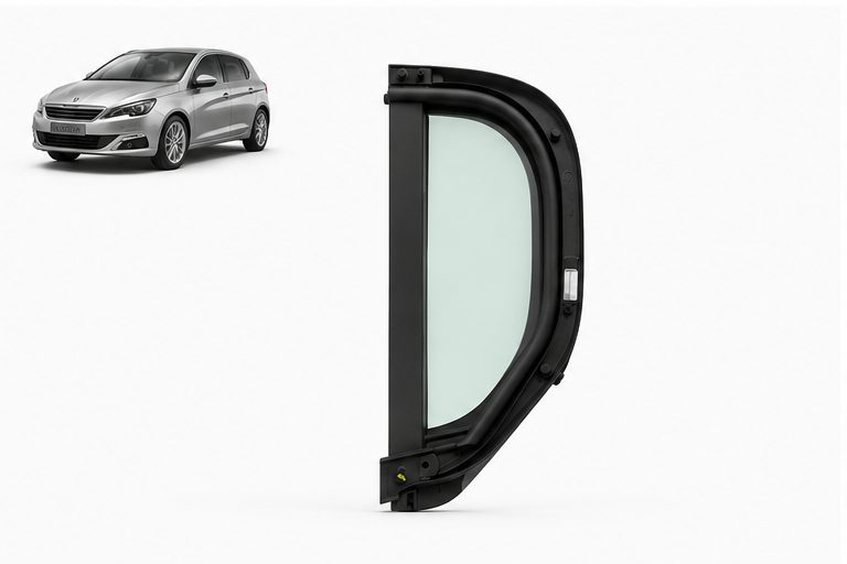 Vidrio Aleta Trasera Peugeot 308 5P 2014-2021 Verde - AutoVidriosRobin