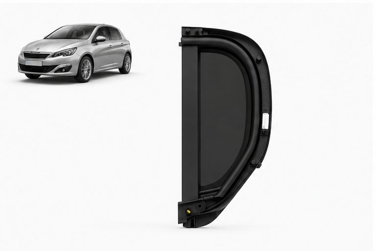 Vidrio Aleta Trasera Peugeot 308 5P 2014-2021 Privada - AutoVidriosRobin